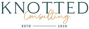 Knotted Consulting wedding planner logo
