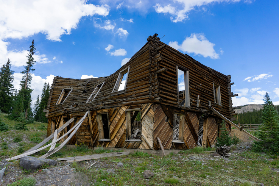 old wooden building